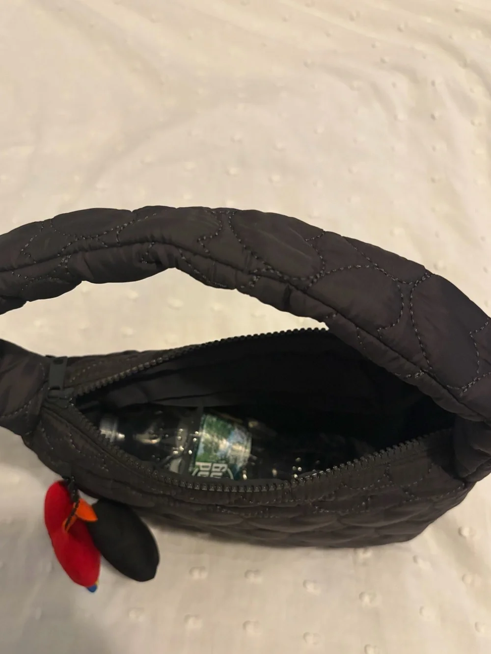 BT21 Tata Black Puffer Purse
